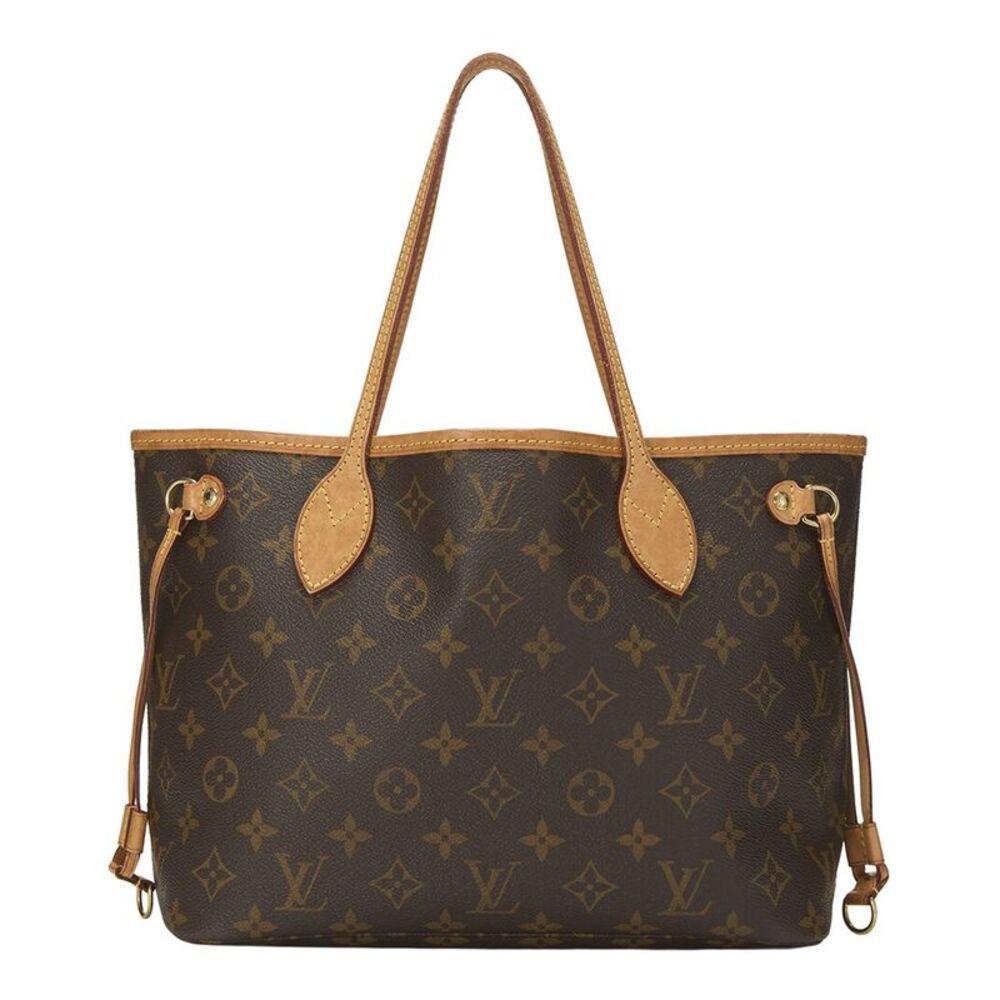 Louis Vuitton Brown Monogram Canvas Neverfull Pm (Authentic Pre-Loved)